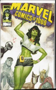 Marvel Comics #1000 Tedesco Cover (2019) Human Torch