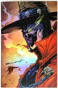 JONATHAN URIBE GUNSLINGER SPAWN SKETCHBOOK “SIGNED FOIL SET’’ NYCC 2025 W/COA NM
