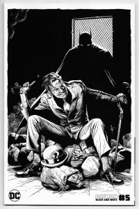 Batman Black and White #5 Gary Frank Riddler Villain Variant (DC, 2021) NM