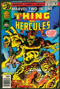 Marvel Two-In-One 44 VG/FN 5.0 Hercules Marvel 1978