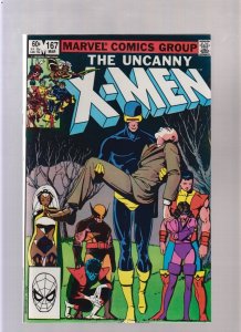 Uncanny X-Men #167 - Direct Edition (VF+) 1983