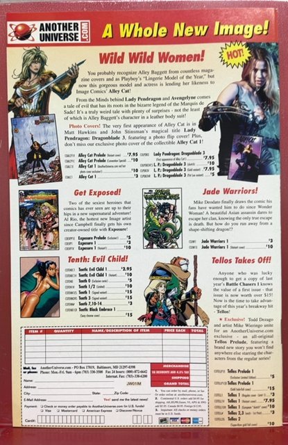 Jade Warriors #1 Cover B (1999)