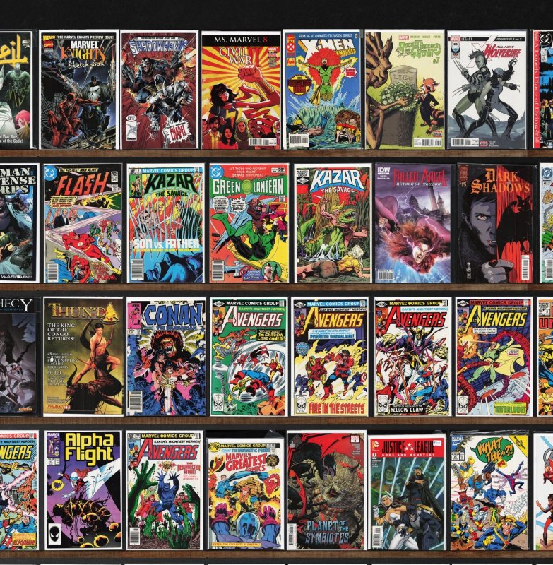 Huge Lot 140+ Comics with West Coast Avengers, The Avengers & More!