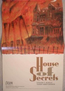 The HOUSE of SECRETS Promo poster, Vertigo, 1996, Unused, more in our store