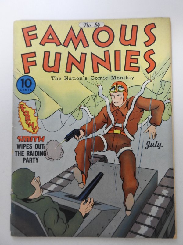 Famous Funnies #84 (1941) Solid GVG Condition!