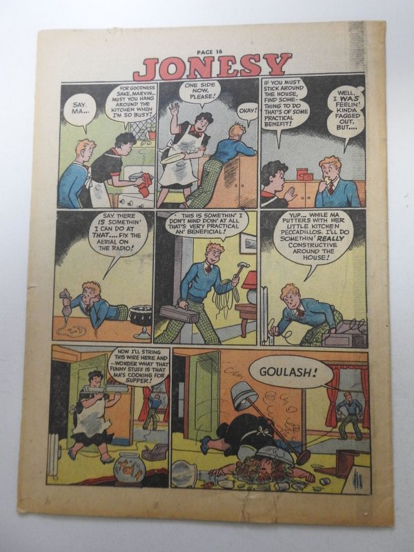 The Spirit #287 (1945) Vintage Newspaper Insert Rare!