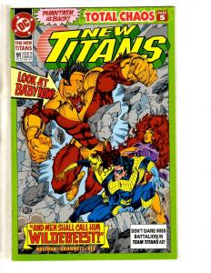 13 New Titans DC Comics # 90 91 92 93 94 95 96 97 98 100 101 + Annual 7 & 8 CR19