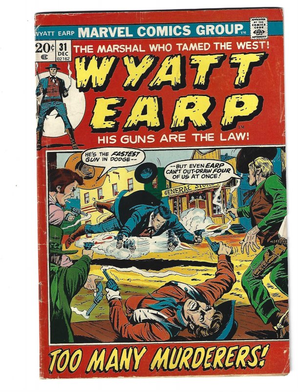 Wyatt Earp #31 (1972)
