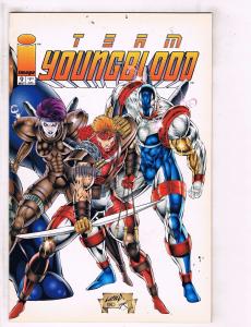 9 Team Youngblood Image Comic Books # 1 2 3 4 5 6 7 9 + Yearbook # 1 J122