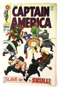 Captain America (1968 series)  #104, Fine (Actual scan)