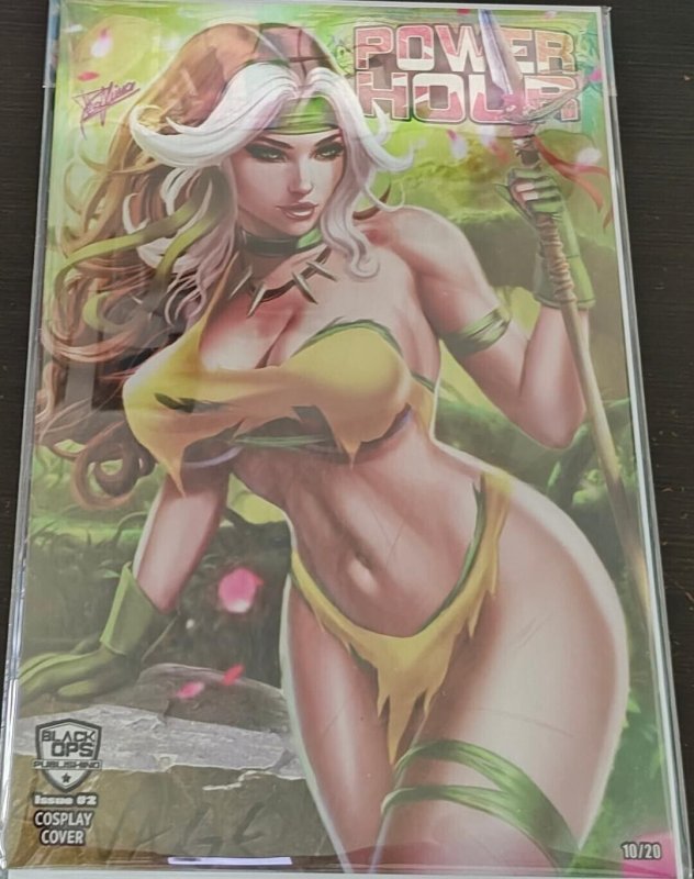 POWER HOUR #2 Dhaxina Dee Savage Rogue / Jungle Girl METAL Cover #10 of 20 !! NM