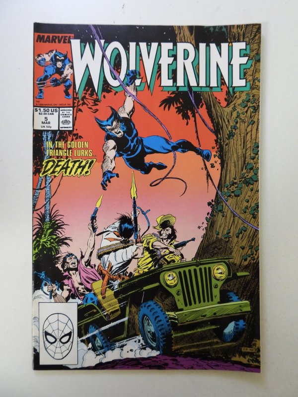 Wolverine #5 (1989) VF- condition