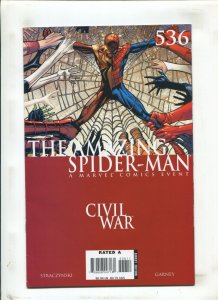 Amazing Spider-Man #536 - Civil War - Direct Edition (8.0) 2006
