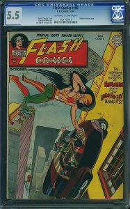 Flash Comics #100 (1948) CGC 5.5 FN-