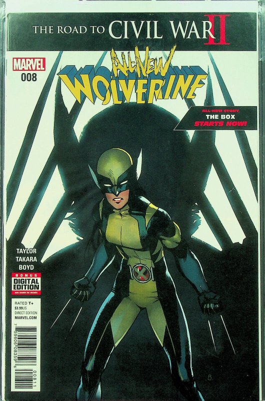 All-New Wolverine #8-12 (May-Sep 2016, Marvel) - 5 comics - Near Mint