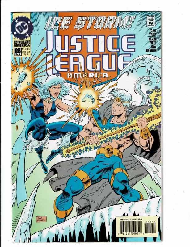 10 Justice League America DC Comic Books #81 82 83 84 85 86 87 88 89 90 BH16 