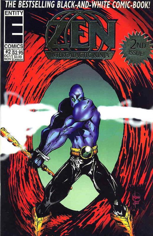 Zen Intergalactic Ninja (6th Series) #2 VF/NM; Entity | save on shipping - detai