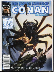 The Savage Sword of Conan #183 (1991) Conan