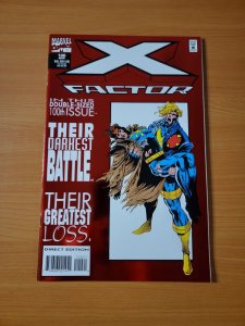 X-Factor #100 Direct Market Edition ~ NEAR MINT NM ~ 1994 Marvel Comics