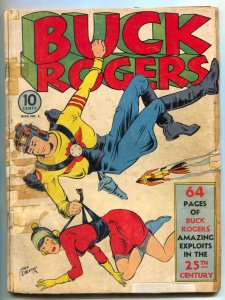 Buck Rogers #2 1941- Rare golden age comic- incomplete