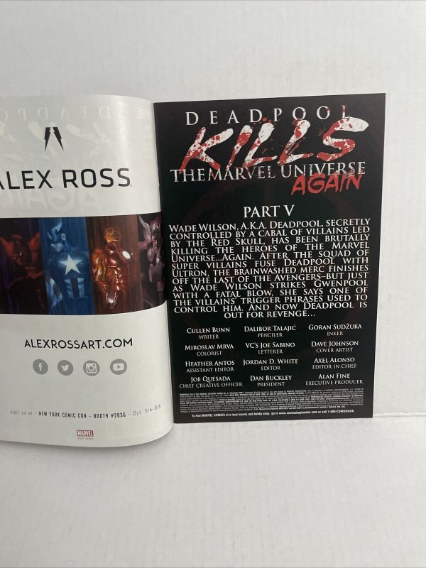 Deadpool Kills The Marvel Universe Again #5