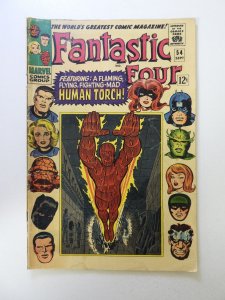 Fantastic Four #54 (1966) VG- condition