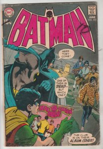 Batman #222 (Jun-70) VG Affordable-Grade Batman, Robin the Boy Wonder