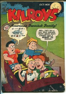 Kilroys #3 1947-ACG-wacky humor-comic book on cover-VG 