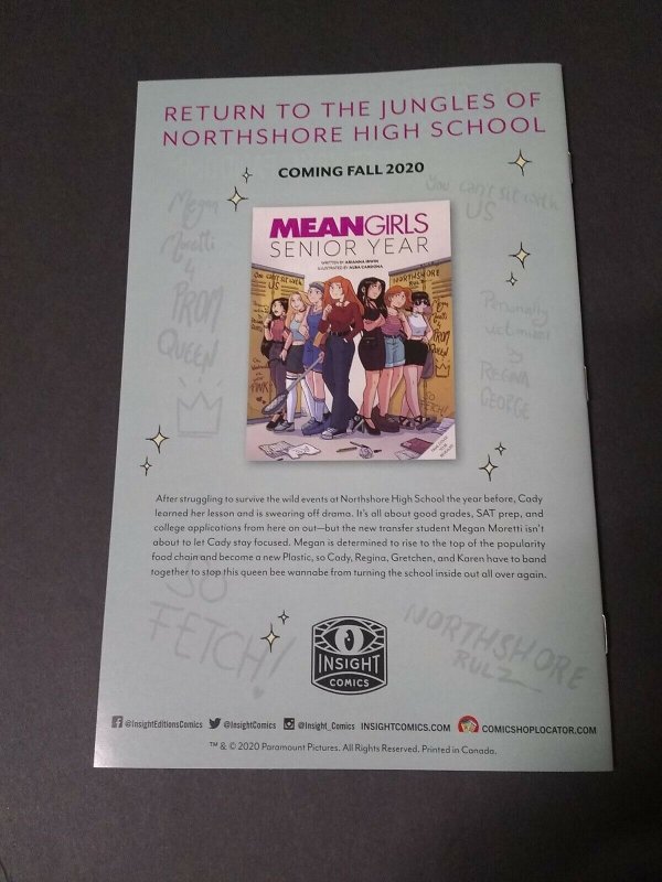 2020 MEAN GIRLS SENIOR YEAR #1 FCBD  VF/NM