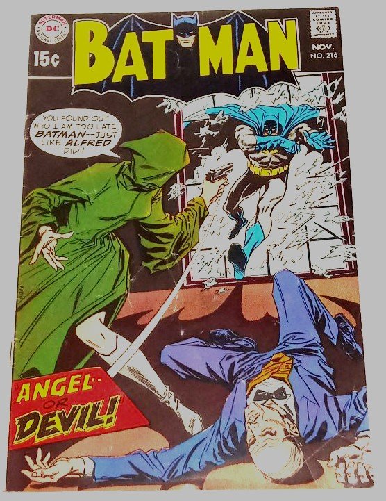 Batman #216 (VG+) 1969 see more Classic Silver Age DC ID#43D