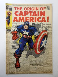 Captain America #109 (1969) FN/VF Condition! manufactured w/ 1 staple