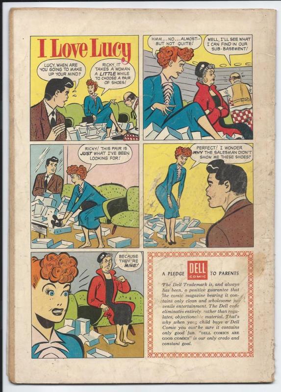 I Love Lucy #7 - Golden Age - August-Sept. 1955 (VG)