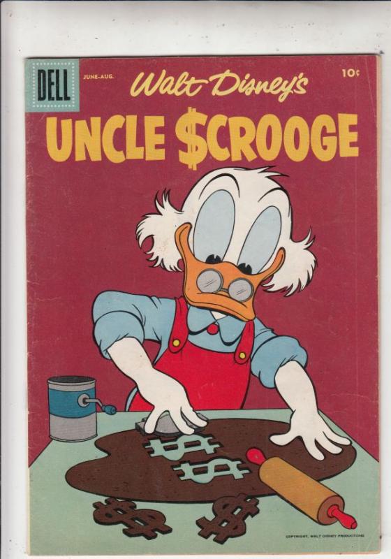 Uncle Scrooge, Walt Disney #14 (Jun-56) FN+ Mid-High-Grade Uncle Scrooge