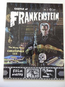 Castle of Frankenstein #2 (1962) FN/VF Condition 1/4 spine split