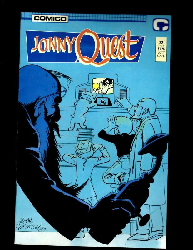 10 Johnny Quest Comico Comic Books #13-22 JF21