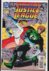 Justice League International #59 (1993) Power Girl