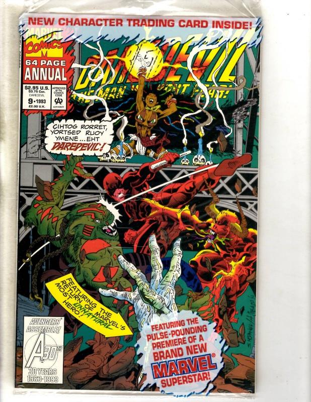 11 Daredevil Marvel Comics ANNUAL #4 6 7 8 9 10 + Man Without Fear 1 2 3 4 5 DB6