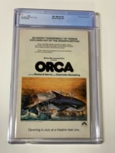 Ms.Marvel 9 cgc 7.0 ow/w pages 1977 1st Deathbird