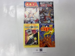 4 IMPERIAL comic books Coda Battle Death Black Star Crypt 68 KM20