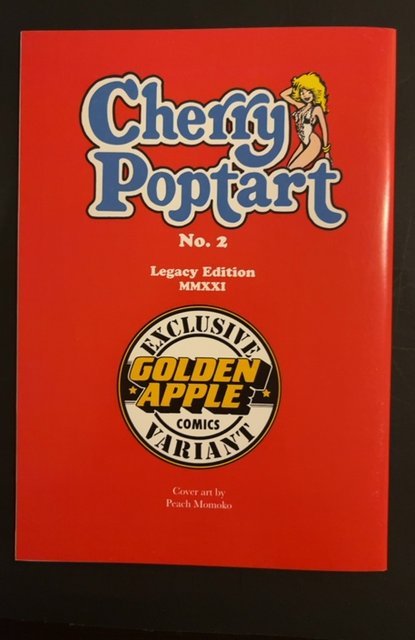 Cherry Poptart #2 Legacy Edition Peach Momoko Variant VF/NM