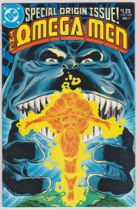 Omega Men #7 (F-VF) Special Origin Issue 1983