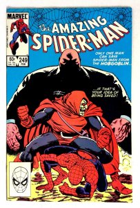 Amazing Spider-Man #249 (1984) Hobgoblin Kingpin Marvel VF/NM