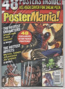 POSTERMANIA WIZARD Magazine , NM,  48 posters in all, Sealed, 2004