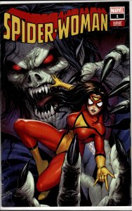 Spider-Woman #1 Kirkham Cover (2020) Spider-Woman [Key Issue]