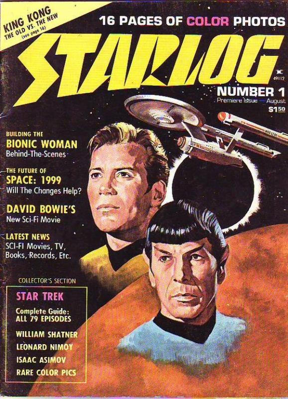 Starlog #1 (Aug-76) VF High-Grade 