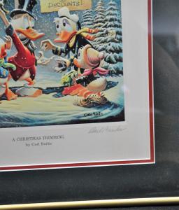 A Christmas Trimming by Carl Barks LTD to 595 - Signed