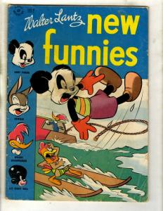 12 New Funnies Dell Comics #195 38 AP 180 125 162 136 99 107 157 134 144 160 JK4