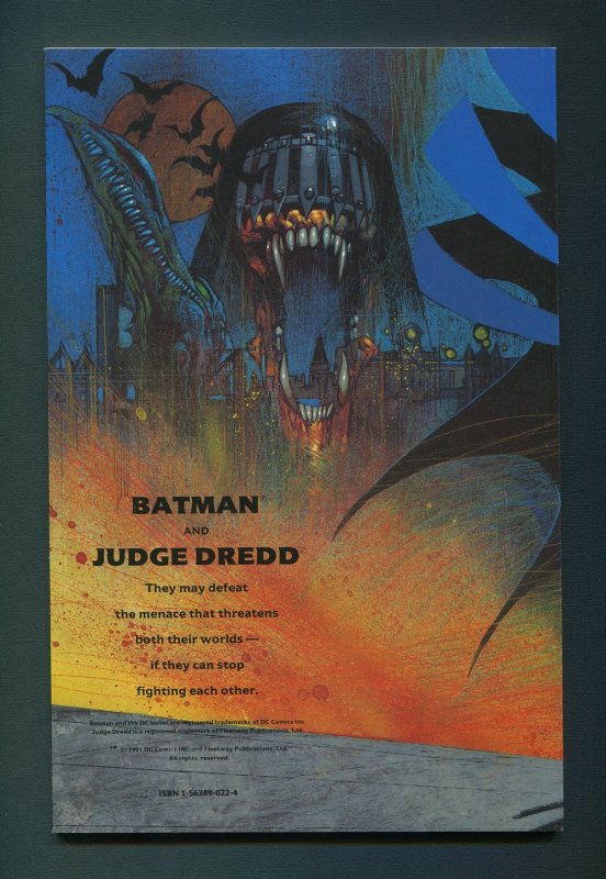 Batman /Judge Dredd #1 (Judgment on Gotham) MINT  January 1992