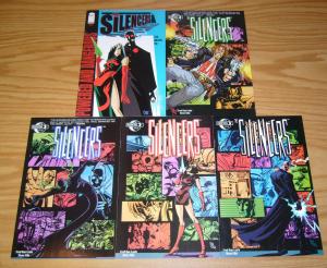 the Silencers #0 & 1-4 VF/NM complete series + vol. 2 #1 fred van lente set 2 3