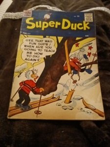 Super Duck Comics #72 Archie mlj 1957 early silver age cartoon funny animal